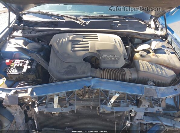 2C3CDZAG6LH173799 2020 DODGE CHALLENGER Blue უკანა ხედი