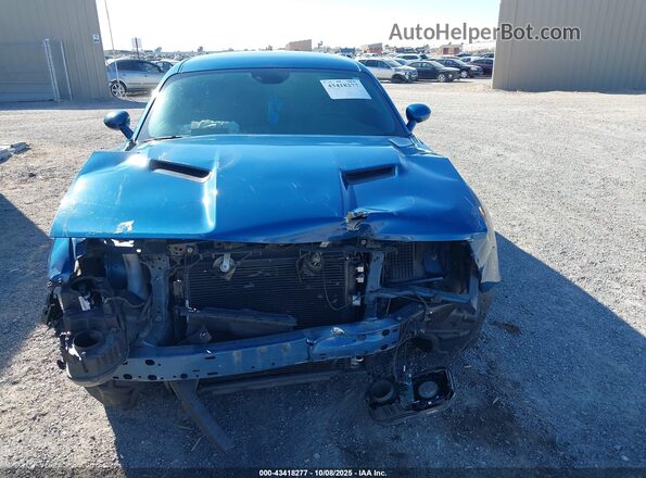 2C3CDZAG6LH173799 2020 DODGE CHALLENGER Blue უკანა სალონის ხედი