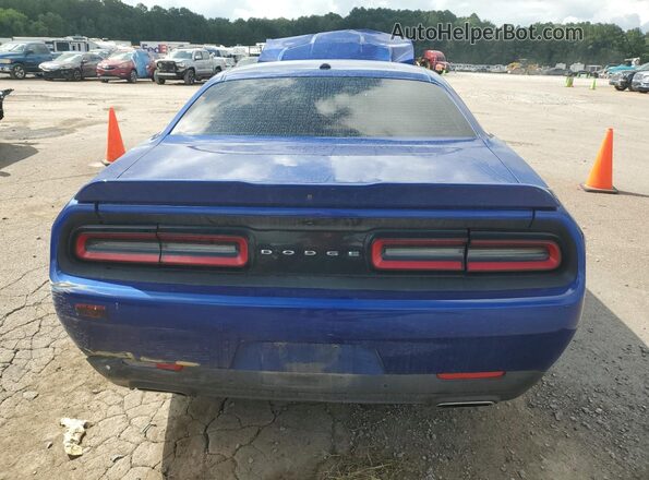 2C3CDZAG6LH199156 2020 DODGE CHALLENGER Blue Հետևի տեսք