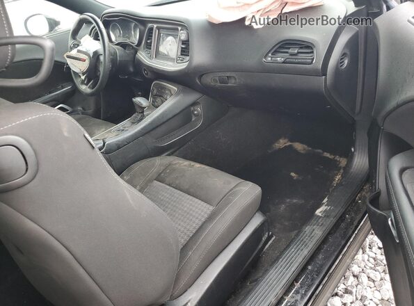 2C3CDZAG6MH604451 2021 DODGE CHALLENGER Black წინა პანელის ხედი