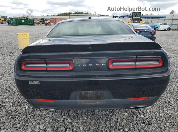 2C3CDZAG6MH604451 2021 DODGE CHALLENGER Black უკანა ხედი