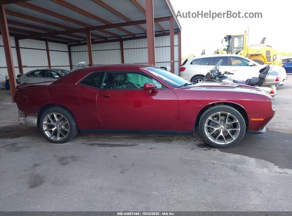 2C3CDZAG7LH146580 2020 DODGE CHALLENGER Бордовый Панорамный вид салона 360°