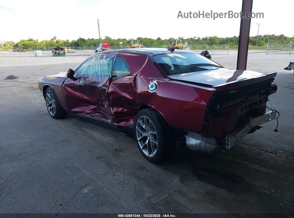 2C3CDZAG7LH146580 2020 DODGE CHALLENGER Бордовый Задняя левая четверть