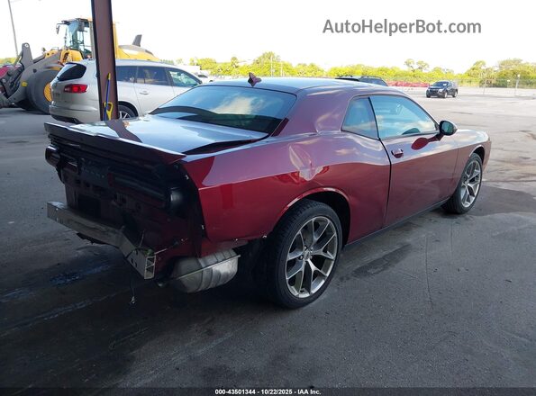 2C3CDZAG7LH146580 2020 DODGE CHALLENGER Бордовый Задняя правая четверть