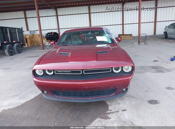 2C3CDZAG7LH146580 2020 DODGE CHALLENGER Бордовый Вид задней части салона