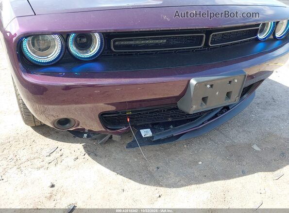2C3CDZAG7LH152394 2020 DODGE CHALLENGER Фиолетовый Вид спереди