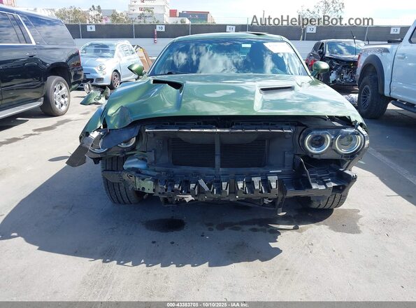 2C3CDZAG8LH173965 2020 DODGE CHALLENGER Зеленый Вид спереди