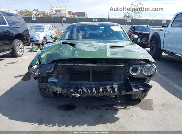 2C3CDZAG8LH173965 2020 DODGE CHALLENGER Зеленый Вид задней части салона