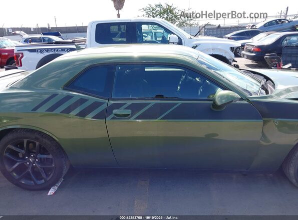2C3CDZAG8LH173965 2020 DODGE CHALLENGER Зеленый Панорамный вид салона 360°