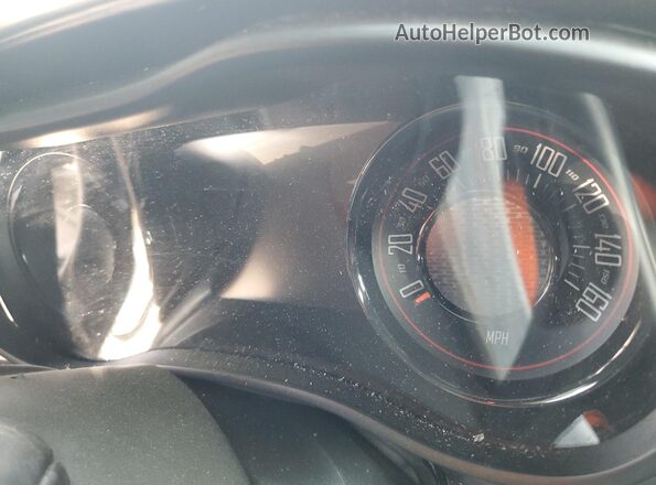 2C3CDZAG8LH236207 2020 DODGE CHALLENGER Красный Вид щитка приборов