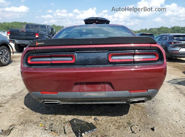 2C3CDZAG8LH236207 2020 DODGE CHALLENGER Красный Вид сзади
