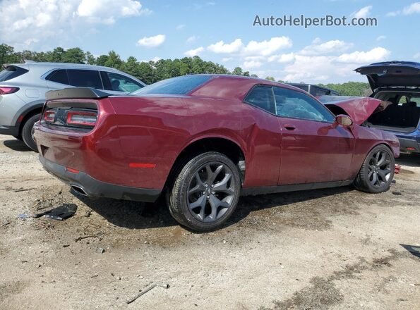 2C3CDZAG8LH236207 2020 DODGE CHALLENGER Красный Задняя правая четверть