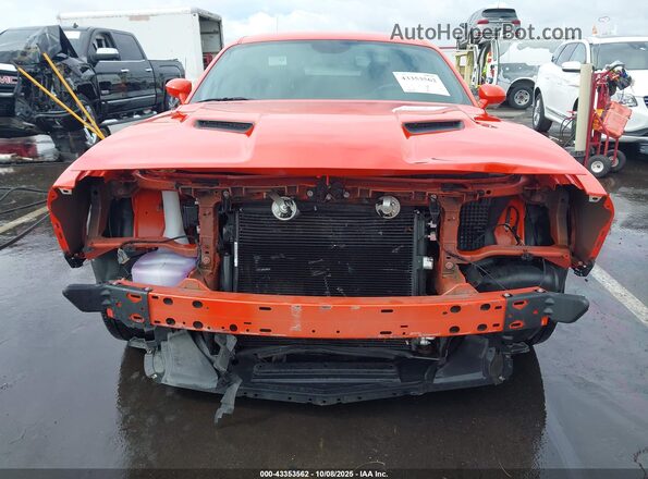 2C3CDZAGXNH140324 2022 DODGE CHALLENGER Оранжевый Вид спереди
