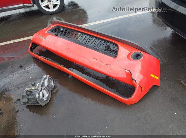2C3CDZAGXNH140324 2022 DODGE CHALLENGER Оранжевый Вид щитка приборов