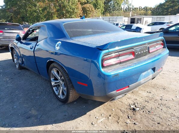 2C3CDZBT0LH191386 2020 DODGE CHALLENGER Blue Tył lewy
