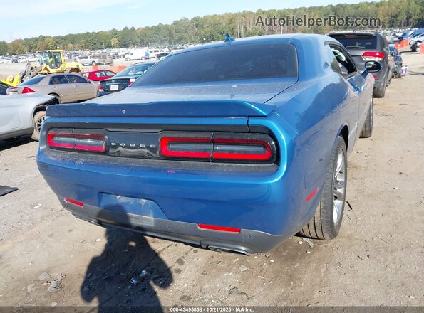 2C3CDZBT0LH191386 2020 DODGE CHALLENGER Blue Tył prawy