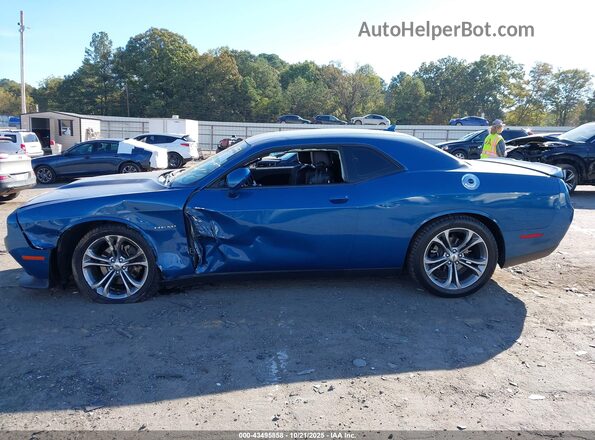2C3CDZBT0LH191386 2020 DODGE CHALLENGER Blue Widok wnętrza 360 stopni