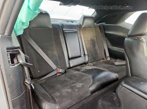 2C3CDZBT0NH238645 2022 DODGE CHALLENGER Gray Vista de los asientos traseros