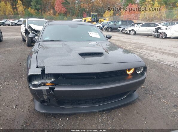 2C3CDZBT1NH156231 2022 DODGE CHALLENGER Gray Вид спереду