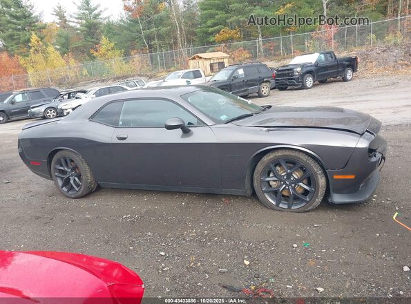 2C3CDZBT1NH156231 2022 DODGE CHALLENGER Gray Вид задньої частини салону
