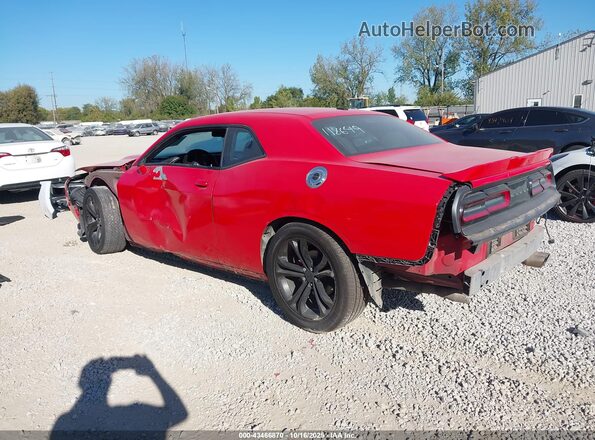 2C3CDZBT4LH118649 2020 DODGE CHALLENGER Red Rear left