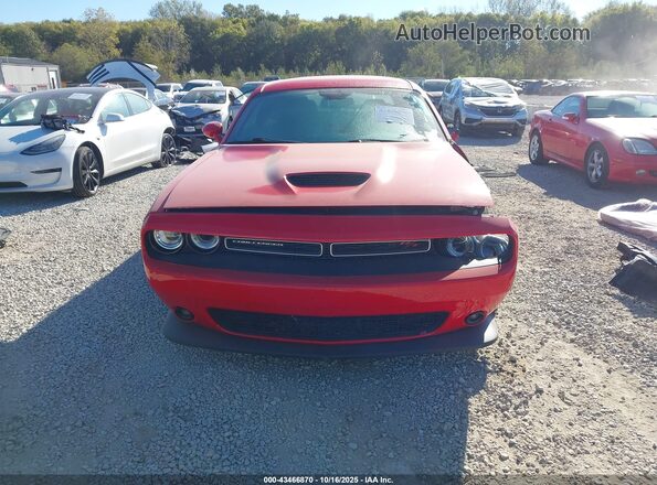 2C3CDZBT4LH118649 2020 DODGE CHALLENGER Red Rear interior view
