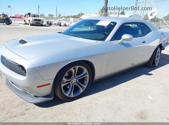 2C3CDZBT5LH155077 2020 DODGE CHALLENGER Silver Передня ліва чверть
