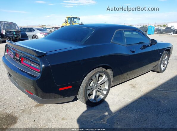 2C3CDZBT8LH191197 2020 DODGE CHALLENGER Черный Задняя правая четверть