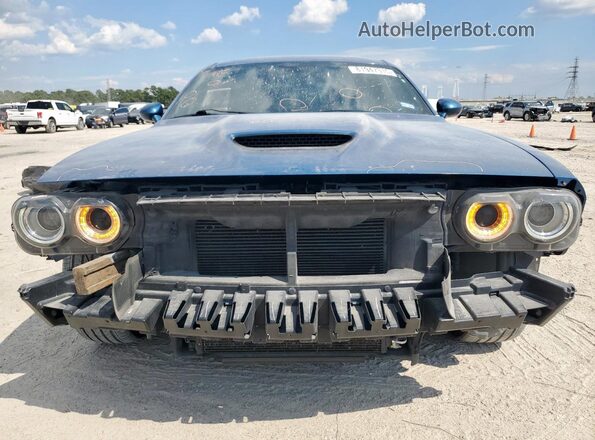 2C3CDZBT9LH206810 2020 DODGE CHALLENGER Синий Вид спереди