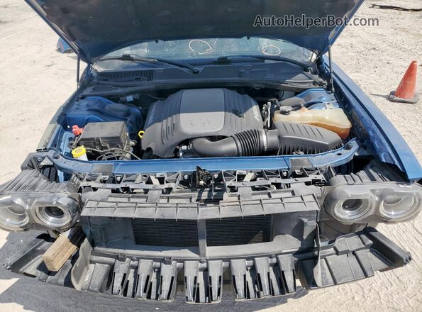 2C3CDZBT9LH206810 2020 DODGE CHALLENGER Синий Вид задней части салона