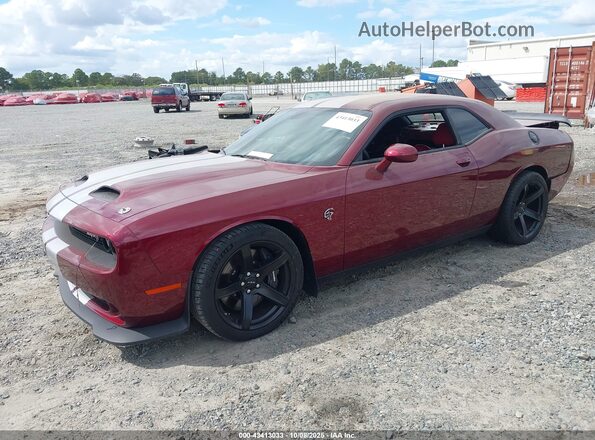 2C3CDZC95LH122423 2020 DODGE CHALLENGER Бордовый Передняя левая четверть