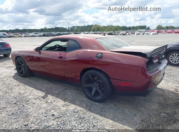 2C3CDZC95LH122423 2020 DODGE CHALLENGER Бордовый Задняя левая четверть
