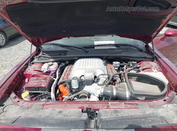 2C3CDZC95LH122423 2020 DODGE CHALLENGER Бордовый Вид сзади