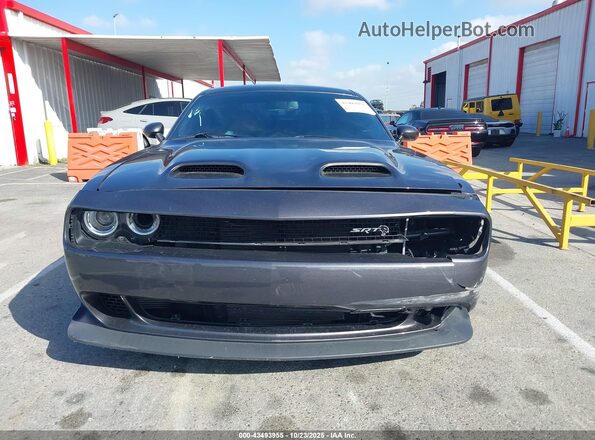2C3CDZC9XLH161220 2020 DODGE CHALLENGER Gray Rear interior view