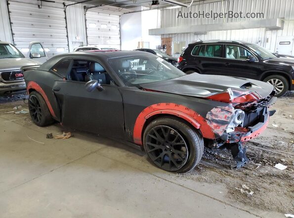 2C3CDZFJ0LH169235 2020 DODGE CHALLENGER Черный Передняя правая четверть