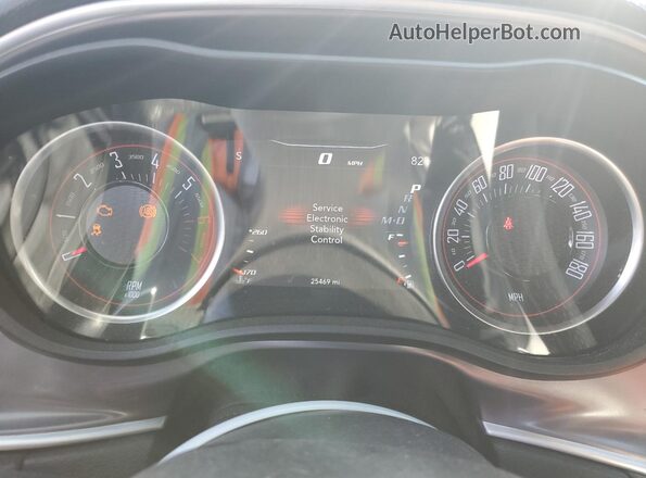 2C3CDZFJ3LH103696 2020 DODGE CHALLENGER Серый Вид щитка приборов