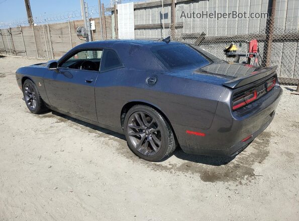 2C3CDZFJ3LH103696 2020 DODGE CHALLENGER Серый Задняя левая четверть