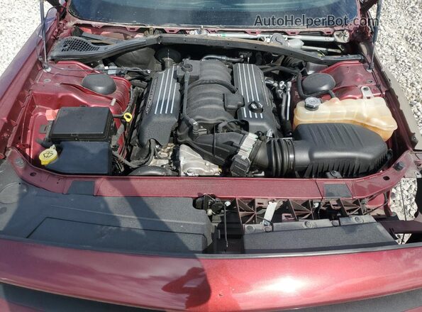 2C3CDZFJ4LH103979 2020 DODGE CHALLENGER Burgundy უკანა სალონის ხედი