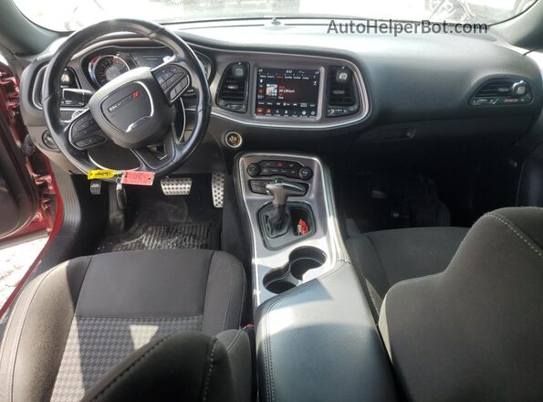 2C3CDZFJ4LH103979 2020 DODGE CHALLENGER Burgundy წინა პანელის ხედი