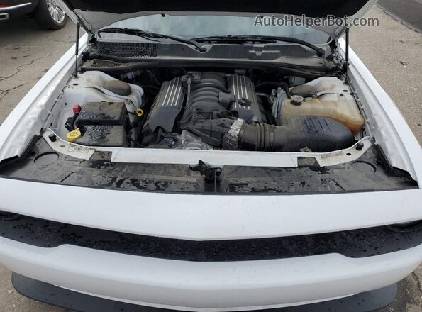 2C3CDZFJ6NH165029 2022 DODGE CHALLENGER White უკანა სალონის ხედი