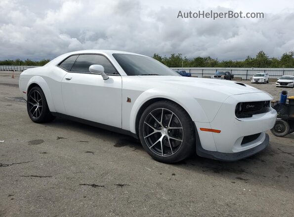 2C3CDZFJ6NH165029 2022 DODGE CHALLENGER White წინა მარჯვენა