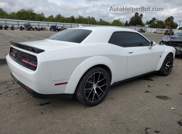 2C3CDZFJ6NH165029 2022 DODGE CHALLENGER White უკანა მარჯვენა