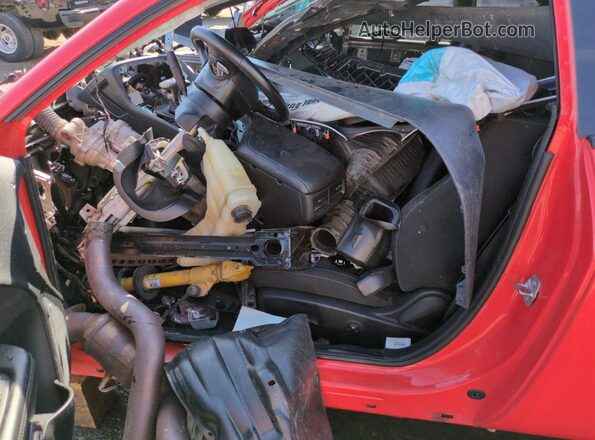 2C3CDZFJ8LH218312 2020 DODGE CHALLENGER Оранжевый Вид салона спереди