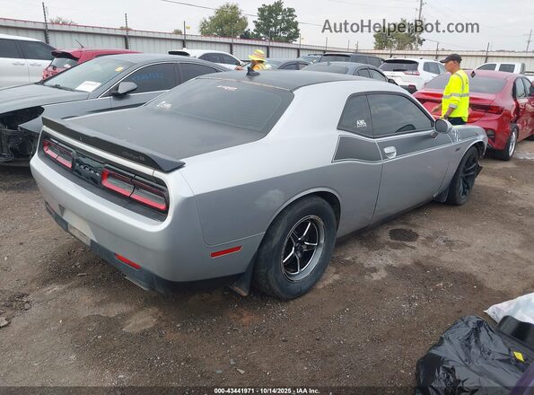 2C3CDZFJ8MH631767 2021 DODGE CHALLENGER Silver Tył prawy
