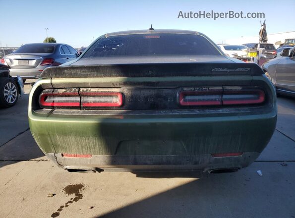 2C3CDZFJ9LH179603 2020 DODGE CHALLENGER Green Vista trasera