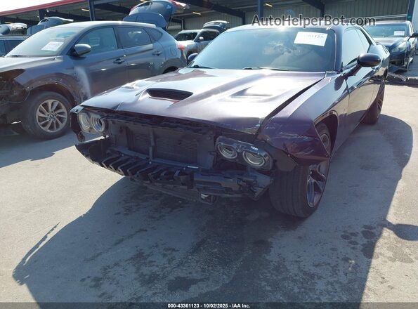 2C3CDZFJ9LH218318 2020 DODGE CHALLENGER Purple Вид спереду