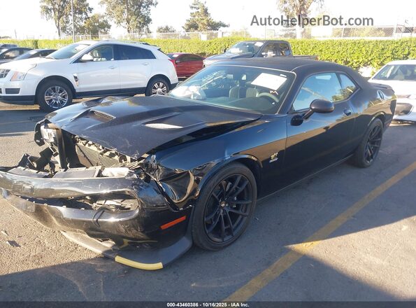 2C3CDZFJ9LH218979 2020 DODGE CHALLENGER Black Vista tres cuartos delantera izquierda