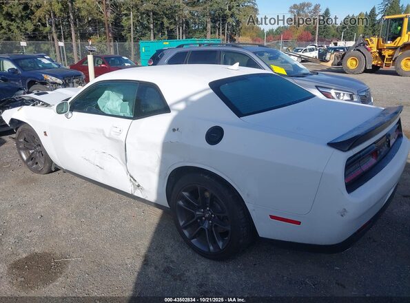 2C3CDZFJ9LH250377 2020 DODGE CHALLENGER Белый Задняя левая четверть