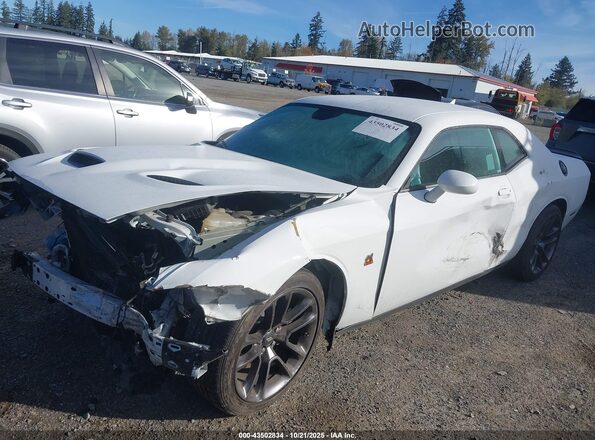 2C3CDZFJ9LH250377 2020 DODGE CHALLENGER Белый Передняя левая четверть