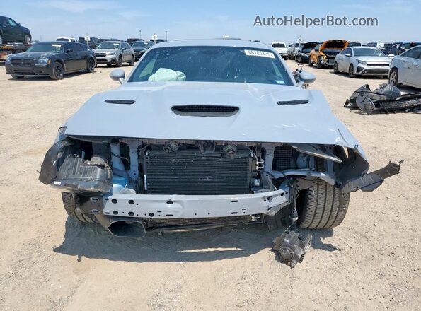 2C3CDZFJXNH168614 2022 DODGE CHALLENGER Gray Դիմացի տեսք